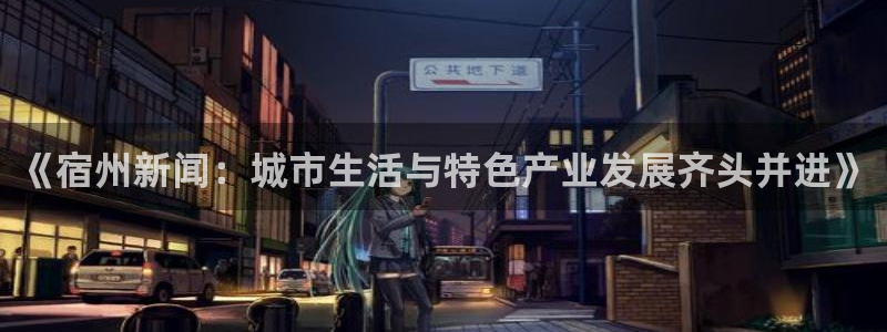 《宿州新闻：城市生活与特色产业发展齐头并进》