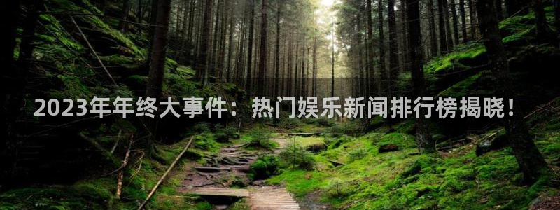 2023年年终大事件：热门娱乐新闻排行榜揭晓！